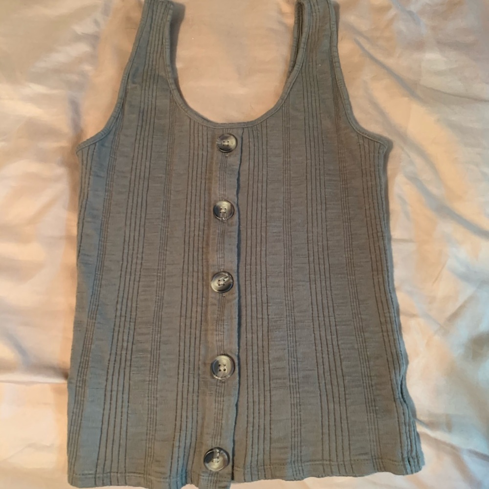 American Eagle Olive Green tank Top